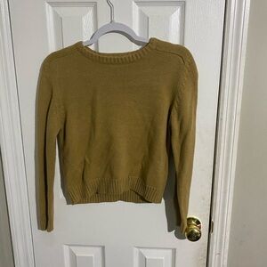 Women's Yellow/Gold Sweater